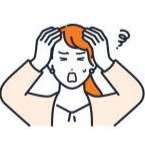 困った女性